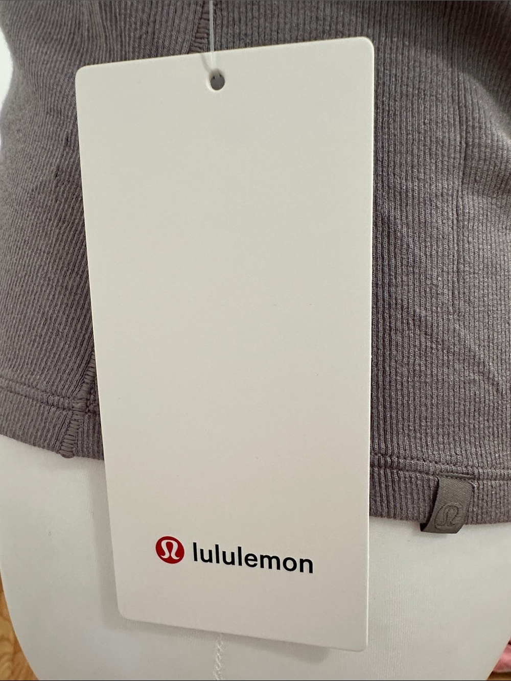 NWT Lululemon Hold Tight Scoop Neck Long-Sleeve Top - Taupe - Picture 3 of 4